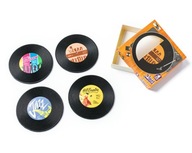 PODLOŽKY AKO VINYLOVÉ RECORDS VINYL 4 KS PODLOŽKY AKO VINYLOVÉ RECORDS VINYL 4 KS