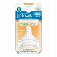 Cumlík DR BROWNS Možnosti+ široký 3m+ úroveň 2 2 Cumlík DR BROWNS Možnosti+ široký 3m+ úroveň 2 2
