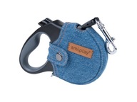 amiplay Vodítko s puzdrom Denim M 15 kg Modré amiplay Vodítko s puzdrom Denim M 15 kg Modré