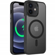 MAGNETICKÉ POUZDRO PRE IPHONE 12 / 12 PRO MATTE BLACK