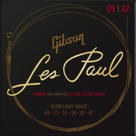 Struny pre elektrickú gitaru Gibson Les Paul 9-42 Struny pre elektrickú gitaru Gibson Les Paul 9-42