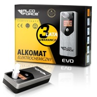 AlcoForce Evo Grey alkohol tester - 2 roky servisu - AlcoForce Evo Grey alkohol tester - 2 roky servisu -