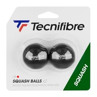 Squashové loptičky Tecnifibre čierne OS Squashové loptičky Tecnifibre čierne OS