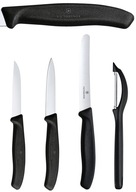 Victorinox nôž 6.7833 + dva nože a škrabka 7.6075, Swiss Classic Victorinox nôž 6.7833 + dva nože a škrabka 7.6075, Swiss Classic