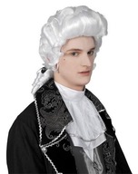 SUPER pánska parochňa White Noble 86349 Baroque SUPER pánska parochňa White Noble 86349 Baroque