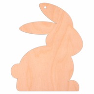 Prívesok zajac EASTER králik decoupage dekor