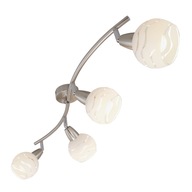 BRILONER VIOLA nastaviteľné stropné svietidlo 4x E14 SKLENENÉ LAMPY BRILONER VIOLA nastaviteľné stropné svietidlo 4x E14 SKLENENÉ LAMPY