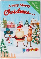 Hudobná vianočná pohľadnica s vianočnou hudbou