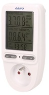 Wattmeter, energetická kalkulačka s LCD displejom