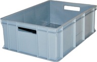 EURO NÁDOBA PLASTOVÁ 600x400x200 ŠEDÁ EURO NÁDOBA PLASTOVÁ 600x400x200 ŠEDÁ