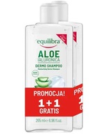 Equilibra hydratačný šampón s aloe a kyselinou hyalurónovou 2 x 265 ml SET Equilibra hydratačný šampón s aloe a kyselinou hyalurónovou 2 x 265 ml SET