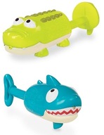 B.Toys Sada dvoch vodných trysiek SHARK a CROCODILE 18m+