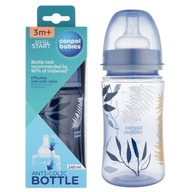 CANPOL EASYSTART ANTIKOLICKÁ FĽAŠA, STREDNÝ TICHÝ, 3m+ 240ml CANPOL EASYSTART ANTIKOLICKÁ FĽAŠA, STREDNÝ TICHÝ, 3m+ 240ml