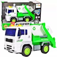 Autíčko, kontajner na smetiarske auto, zvuk svetla 1:20 Autíčko, kontajner na smetiarske auto, zvuk svetla 1:20