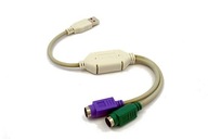 USB->2xPS2 adaptér (klávesnica + myš) UAPS12 USB->2xPS2 adaptér (klávesnica + myš) UAPS12