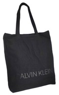 Calvin Klein Cotton Shopper Bag Black