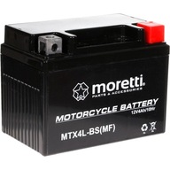 MORETTI YTX4L-BS GÉLOVÁ BATÉRIA SKÚTER JUNAK MORETTI YTX4L-BS GÉLOVÁ BATÉRIA SKÚTER JUNAK