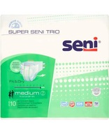 Seni Super Trio priedušné plienkové nohavičky M 10 ks