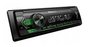 PIONEER MVH-S120UIG RÁDIO 1-DIN Apple Android zelené USB AUX MP3
