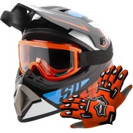 ENDURO KRÍŽOVÁ PRILBA QUAD L + OKULIARE + SET RUKAVICE ENDURO KRÍŽOVÁ PRILBA QUAD L + OKULIARE + SET RUKAVICE