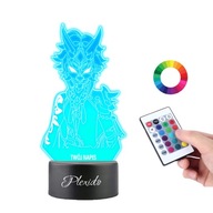 Genshin Impact Xiao Led Statuette Stolová lampa Genshin Impact Xiao Led Statuette Stolová lampa