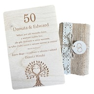 Drevené svadobné výročie karty 30, 40, 50 Svadobné gravírovanie suvenírov Drevené svadobné výročie karty 30, 40, 50 Svadobné gravírovanie suvenírov