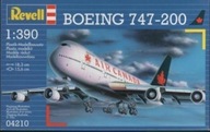 Lietadlo. Boeing 747-200 Revell