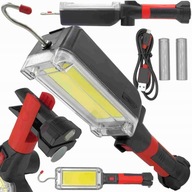 COB LED DIELENSKÁ LAMPA S MAGNETOM, USB BATÉRIA, 700lm, HÁK, 3V1 COB LED DIELENSKÁ LAMPA S MAGNETOM, USB BATÉRIA, 700lm, HÁK, 3V1