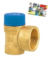 BEZPEČNOSTNÝ VENTIL MSW 3/4" x 1" TLAK 8 BAR PRE SYSTÉM TEPLOVODY BEZPEČNOSTNÝ VENTIL MSW 3/4" x 1" TLAK 8 BAR PRE SYSTÉM TEPLOVODY