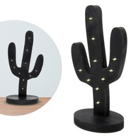 Stolná lampa LED Nočná Cactus Black 32cm