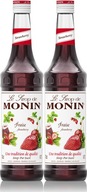 Monin Jahodový barmanský sirup 700ml x2 Monin Jahodový barmanský sirup 700ml x2