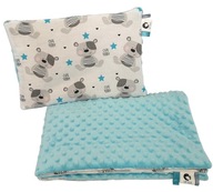 Prikrývka LiLo, SÚPRAVA paplón MINKY, vankúšik do kočíka Prikrývka LiLo, SÚPRAVA paplón MINKY, vankúšik do kočíka