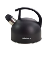 Tradičná oceľová kanvica, Ofenbach, 1,5 l, čierna Tradičná oceľová kanvica, Ofenbach, 1,5 l, čierna