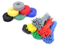 KLIPOVACIE VIAZAČKY VELCRO VIAZAČKY KÁBLOVÝ ORGANIZÁTOR MIX KLIPOVACIE VIAZAČKY VELCRO VIAZAČKY KÁBLOVÝ ORGANIZÁTOR MIX