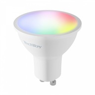 TechToy Smart RGB LED žiarovka 4,5W GU10, od 2700K do 6500K, WiFi, 350lm, BT TechToy Smart RGB LED žiarovka 4,5W GU10, od 2700K do 6500K, WiFi, 350lm, BT