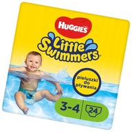 HUGGIES Little Swimmers plavecké plienky 3-4 (7-15 kg) 2x 12 ks
