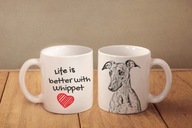 Whippet Keramický hrnček s potlačou Whippet Keramický hrnček s potlačou