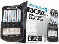 Nabíjačka procesora EverActive NC-1000 PLUS pre batérie AA/AAA