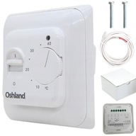 IZBOVÝ TERMOSTAT PRE PODLAHOVÉ KÚRENIE FILMOVÉ ROHOŽE 16A 3600W IZBOVÝ TERMOSTAT PRE PODLAHOVÉ KÚRENIE FILMOVÉ ROHOŽE 16A 3600W