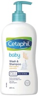 CETAPHIL BABY emulzný vlasový šampón 2v1 400