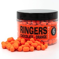 Prstene Pomarančové čokoládové oblátky - 6mm
