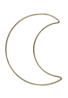 Kovový lapač snov GOLD MOON makramé 17 cm Kovový lapač snov GOLD MOON makramé 17 cm