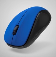 Bezdrôtová optická USB myš, modrá, 2400 dpi