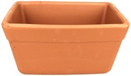 Jednoduchý keramický box na balkón, parapet, 30 cm Jednoduchý keramický box na balkón, parapet, 30 cm