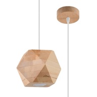 Moderné škandinávske geometrické drevené závesné svietidlo GU10 WOODY Moderné škandinávske geometrické drevené závesné svietidlo GU10 WOODY