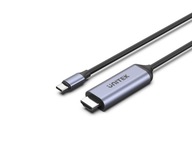 Unitek USB-C - HDMI 2.1 8K 60Hz adaptér 1,8m šedý