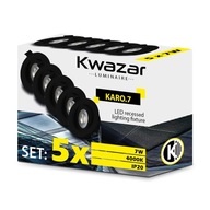5 x STROPNÁ VLOŽKA LED SVIETIDLO 230V 7W 5 x STROPNÁ VLOŽKA LED SVIETIDLO 230V 7W