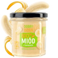 Med smotanový s banánom, bio banánový med 375g Med smotanový s banánom, bio banánový med 375g