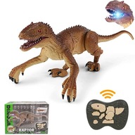 OBROVSKÝ INTERAKTÍVNY LED DINOSAUR 49CM S DIAĽKOVÝM OVLÁDANÍM