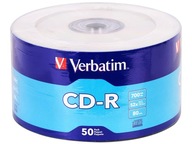 CD-R Verbatim 700 MB, 50 obálok zdarma!!!